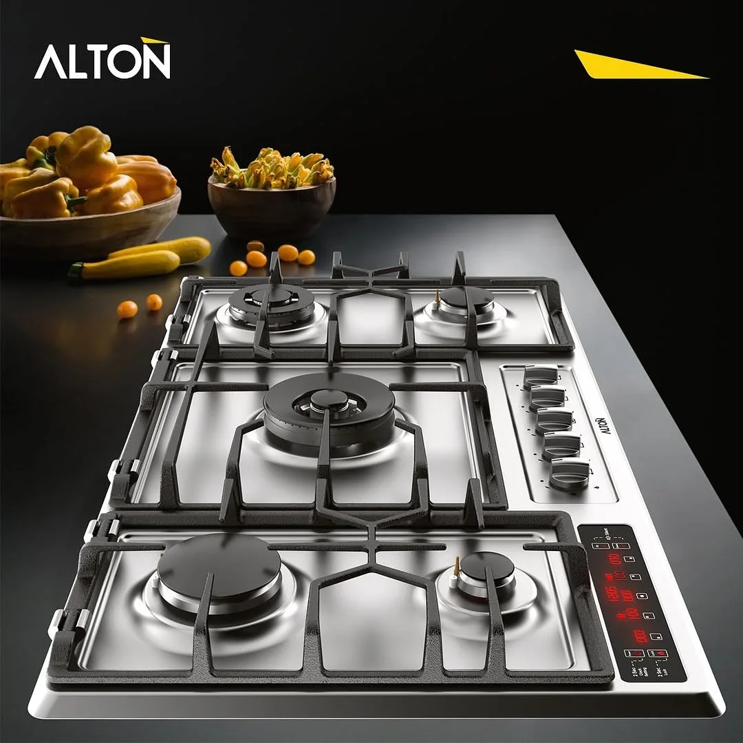 اجاق گاز استیل توکار مدل S520DN