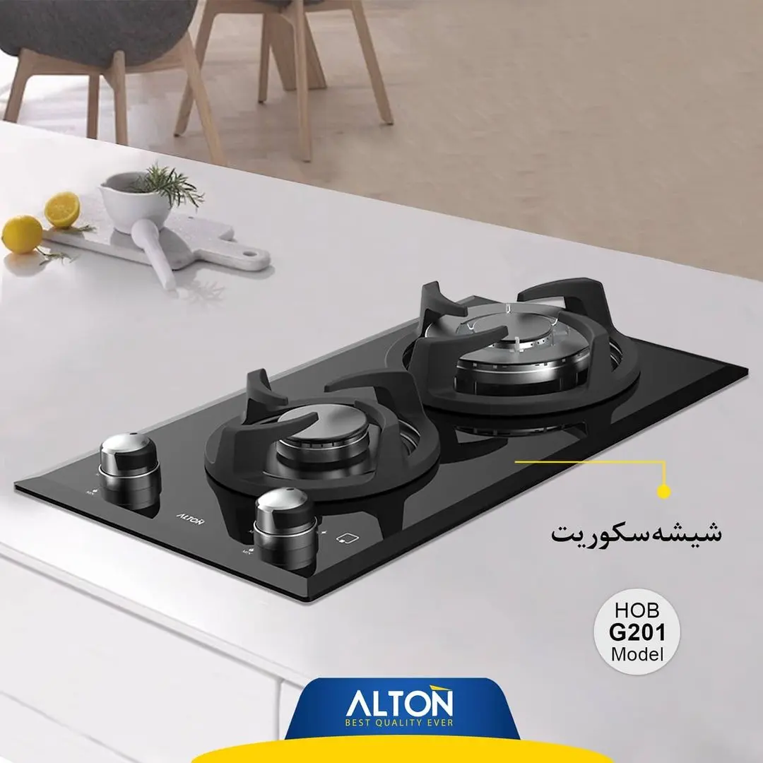 اجاق گاز رومیزی دوشعله آلتون مدلG202