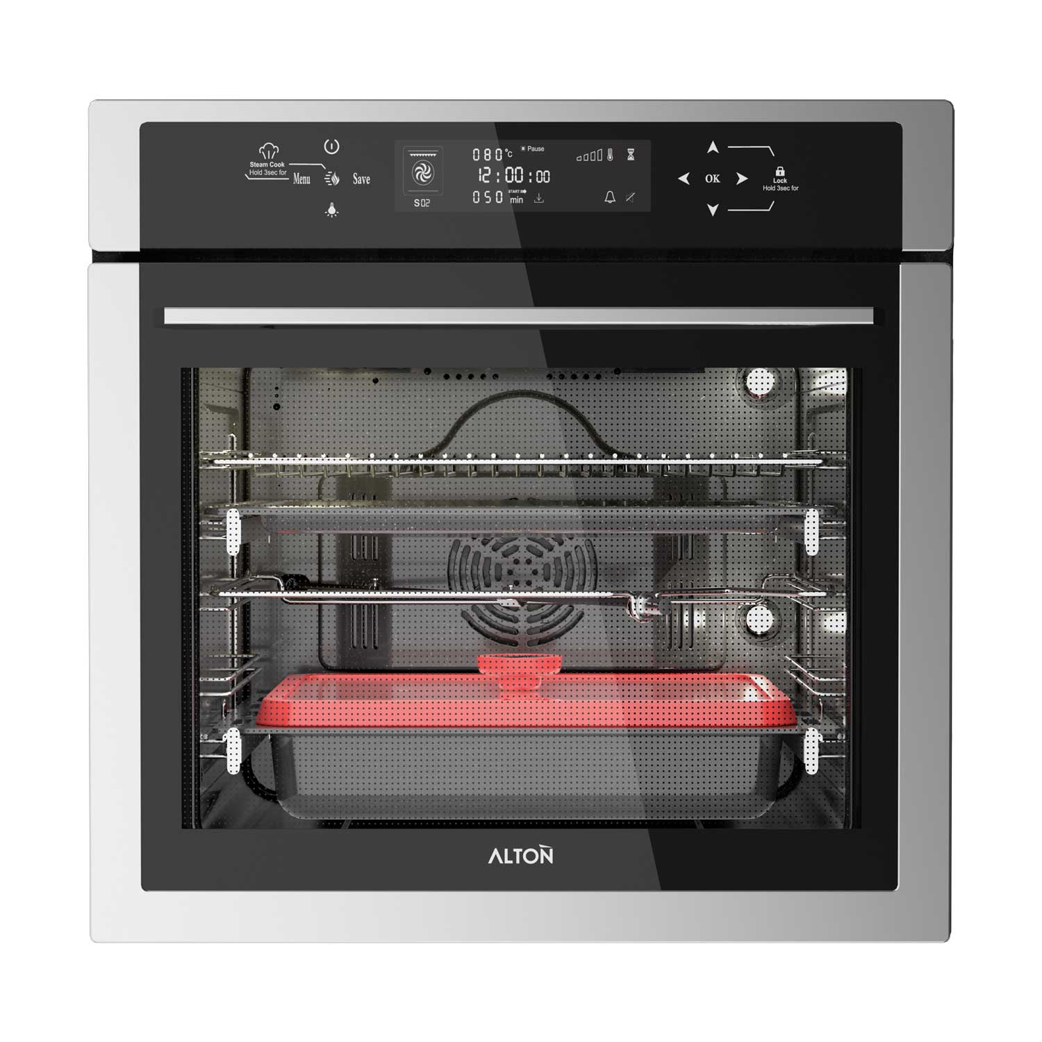 فرتوکار  عرض 60 بخار پز آلتون مدلV500S